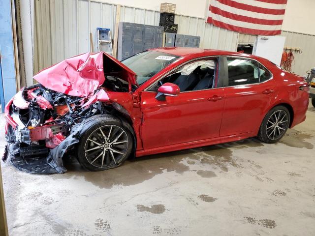 4T1G11AK4RU193546 - 2024 TOYOTA CAMRY SE NIGHT SHADE RED photo 1