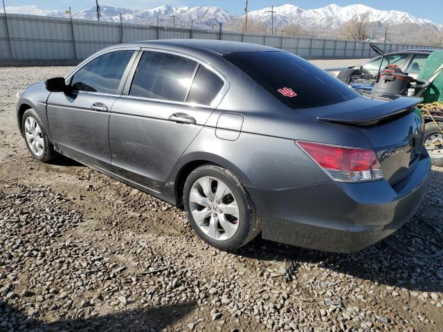 1HGCP2F7XAA080820 - 2010 HONDA ACCORD EX GRAY photo 2