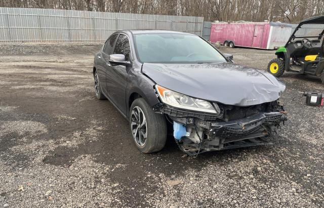 1HGCR2F89HA029905 - 2017 HONDA ACCORD EXL GRAY photo 1