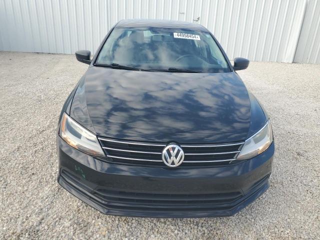 3VW2K7AJ3FM266540 - 2015 VOLKSWAGEN JETTA BASE BLACK photo 5