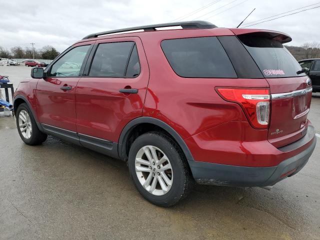 1FM5K7B88FGA53374 - 2015 FORD EXPLORER BURGUNDY photo 2