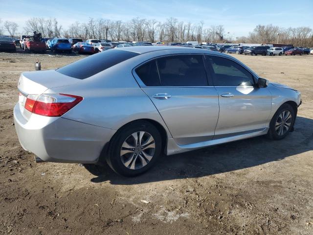 1HGCR2F38FA024681 - 2015 HONDA ACCORD LX SILVER photo 3