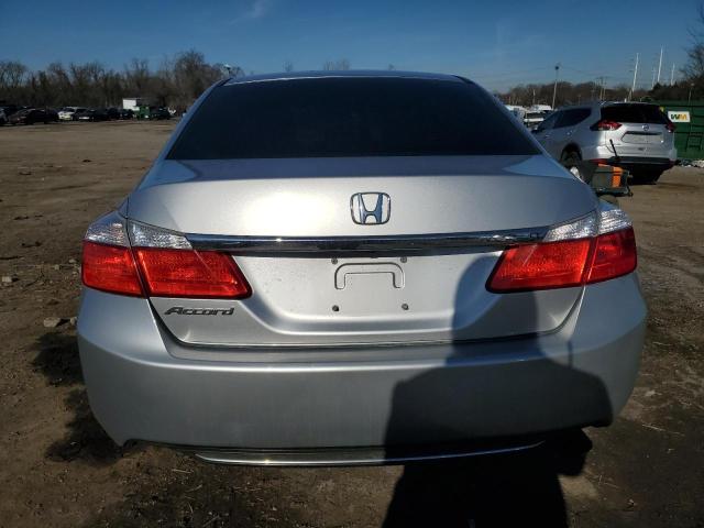 1HGCR2F38FA024681 - 2015 HONDA ACCORD LX SILVER photo 6