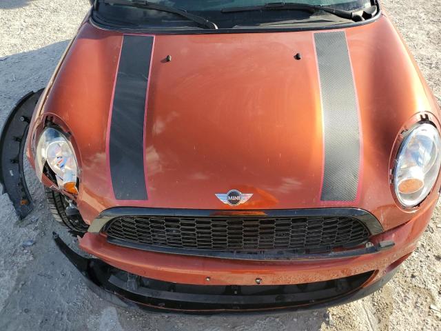 WMWSU3C57DT685606 - 2013 MINI COOPER ORANGE photo 11