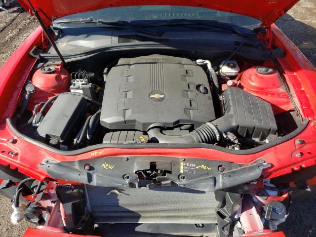 2G1FF1E3XF9232579 - 2015 CHEVROLET CAMARO LT RED photo 11