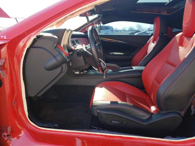 2G1FF1E3XF9232579 - 2015 CHEVROLET CAMARO LT RED photo 7