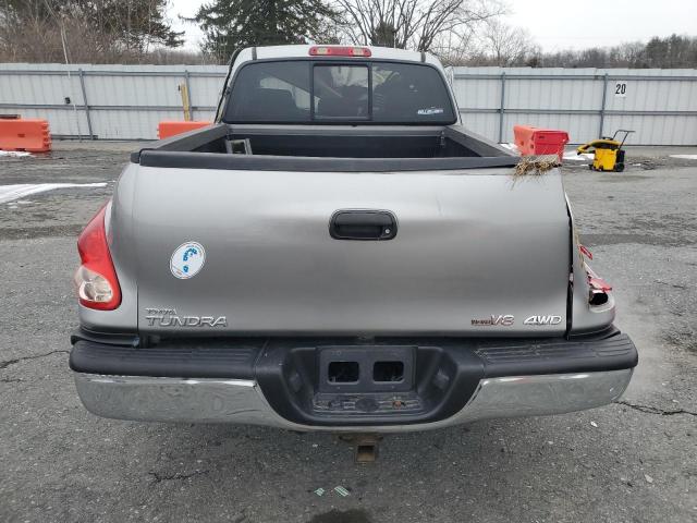 5TBBT44185S467075 - 2005 TOYOTA TUNDRA ACCESS CAB SR5 SILVER photo 6