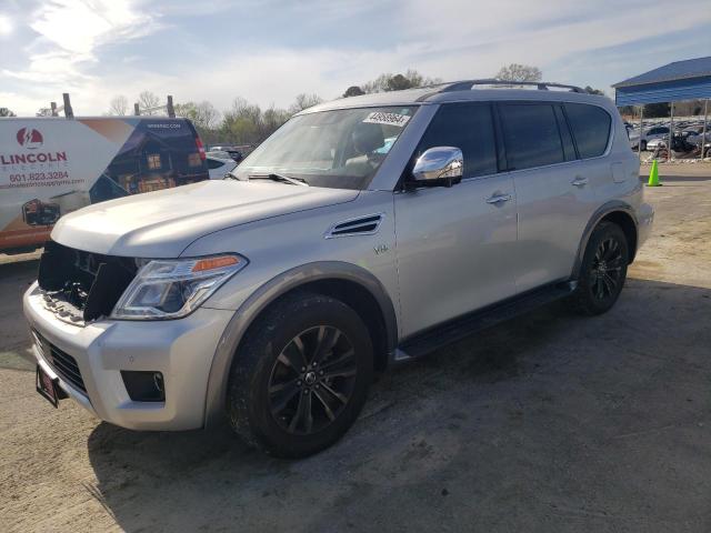 JN8AY2NF2JX300030 - 2018 NISSAN ARMADA PLATINUM SILVER photo 1