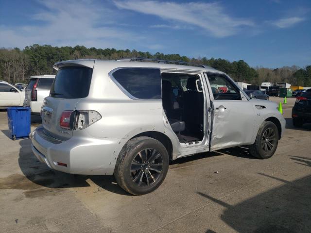 JN8AY2NF2JX300030 - 2018 NISSAN ARMADA PLATINUM SILVER photo 3