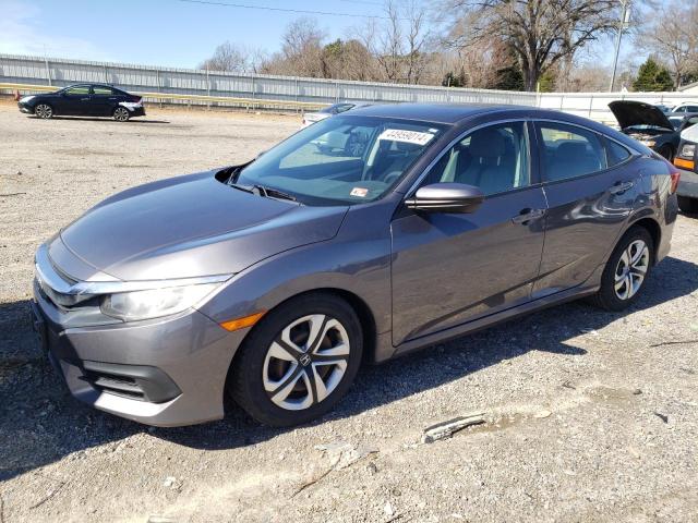 2HGFC2F59HH524594 - 2017 HONDA CIVIC LX GRAY photo 1