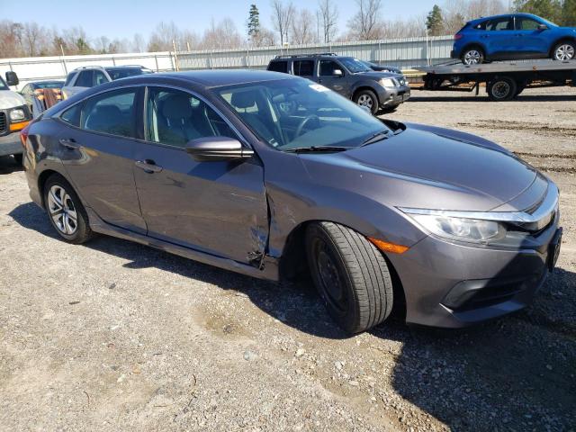 2HGFC2F59HH524594 - 2017 HONDA CIVIC LX GRAY photo 4