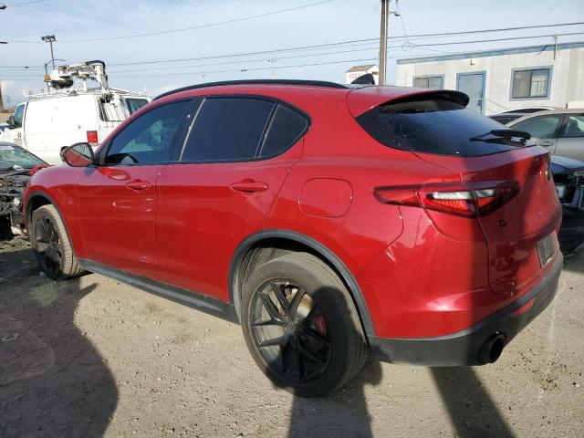 ZASFAKBN0J7B94993 - 2018 ALFA ROMEO STELVIO TI Қызыл фото 2