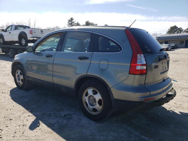 5J6RE4H37AL057868 - 2010 HONDA CR-V LX GRAY photo 2