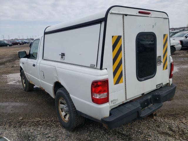 1FTYR10D89PA35228 - 2009 FORD RANGER WHITE photo 2