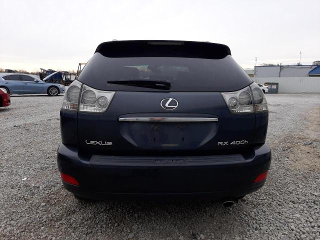 JTJHW31U460010041 - 2006 LEXUS RX 400 CHARCOAL photo 6