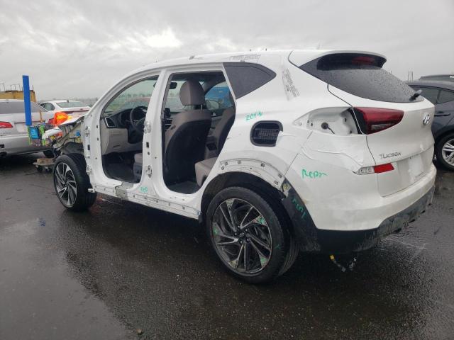 KM8J33AL6LU170233 - 2020 HYUNDAI TUCSON LIMITED WHITE photo 2