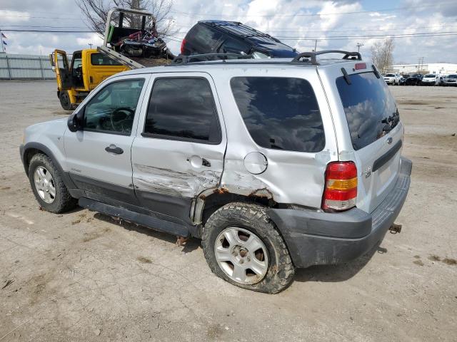 1FMYU04192KA43894 - 2002 FORD ESCAPE XLT SILVER photo 2