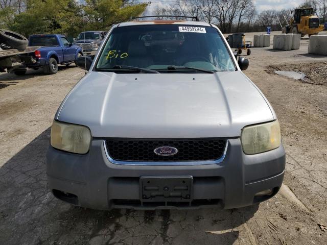 1FMYU04192KA43894 - 2002 FORD ESCAPE XLT SILVER photo 5