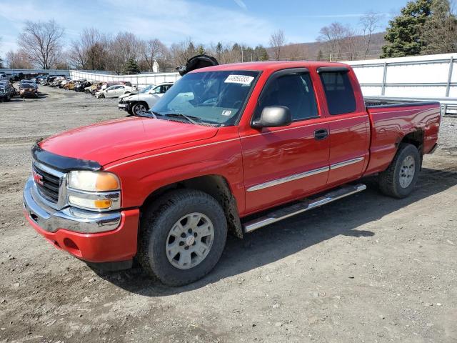 1GTEK19B45Z343715 - 2005 GMC NEW SIERRA K1500 RED photo 1