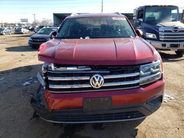 1V2GR2CA2KC562938 - 2019 VOLKSWAGEN ATLAS S RED photo 5