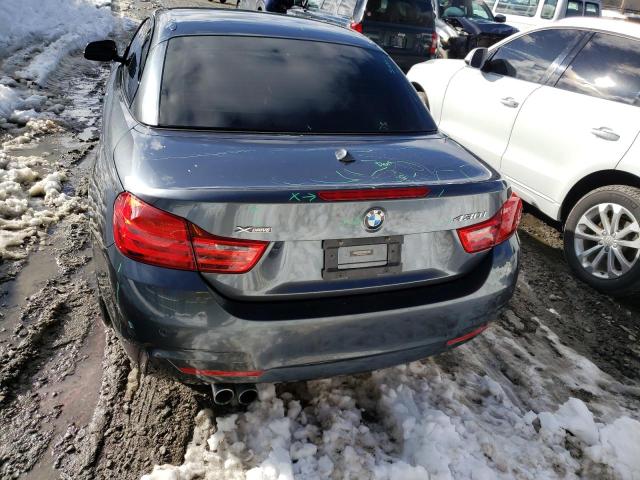 WBA4U9C52H5D44204 - 2017 BMW 430XI CHARCOAL photo 6