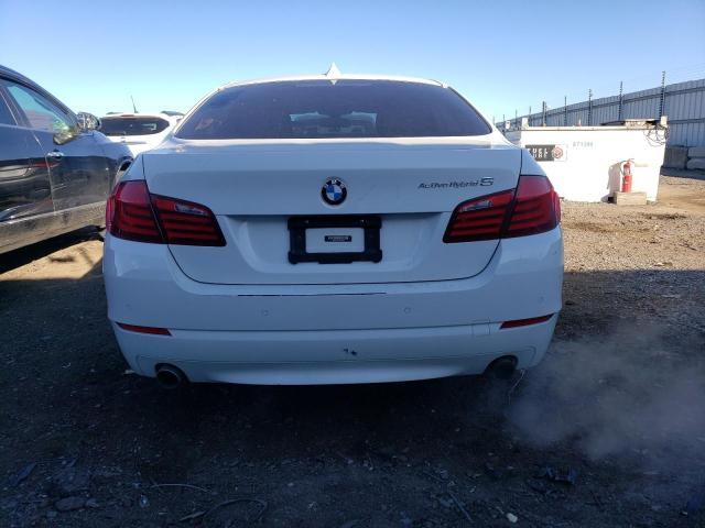 WBAFZ9C50DD090533 - 2013 BMW 535 I HYBRID WHITE photo 6