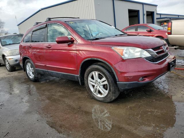 5J6RE3H79AL021595 - 2010 HONDA CR-V EXL BURGUNDY photo 4