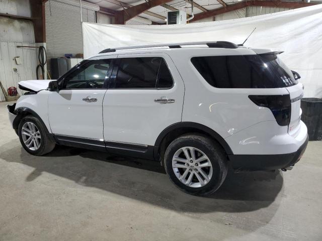 1FM5K8D83FGB54843 - 2015 FORD EXPLORER XLT WHITE photo 2