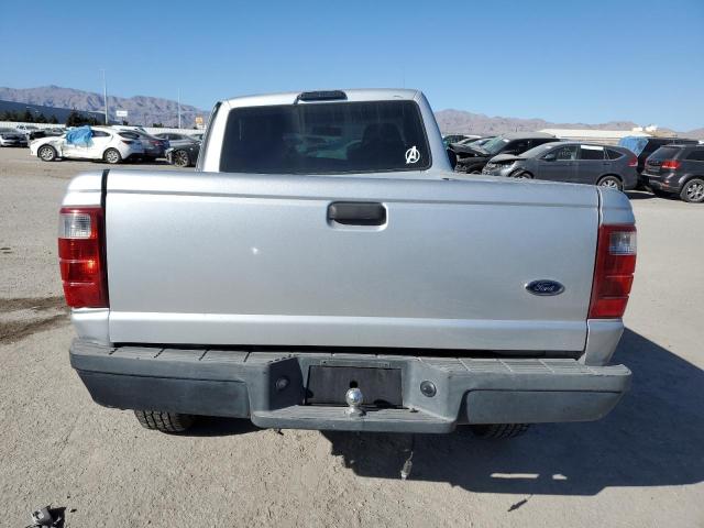 1FTYR10U84PB43812 - 2004 FORD RANGER SILVER photo 6