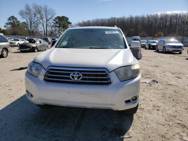 JTEES43A482092835 - 2008 TOYOTA HIGHLANDER SPORT WHITE photo 5