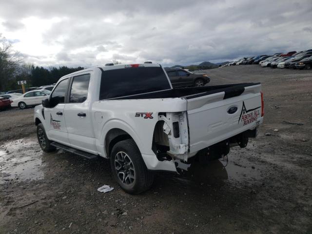 1FTEW1CP8PKD43043 - 2023 FORD F150 SUPERCREW WHITE photo 2