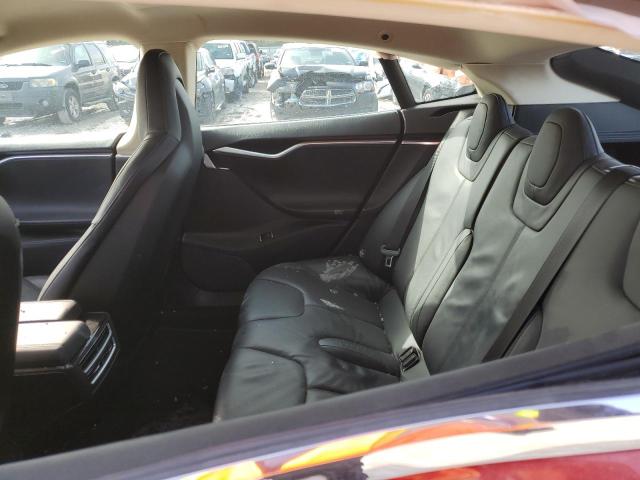 5YJSA1S10EFP42425 - 2014 TESLA MODEL S წითელი ფოტო 11