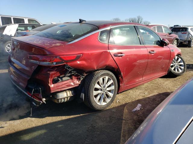 5XXGT4L37JG235790 - 2018 KIA OPTIMA LX RED photo 3