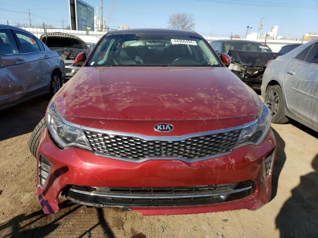 5XXGT4L37JG235790 - 2018 KIA OPTIMA LX RED photo 5