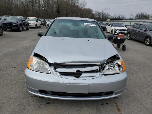 2HGES16211H551664 - 2001 HONDA CIVIC DX SILVER photo 5