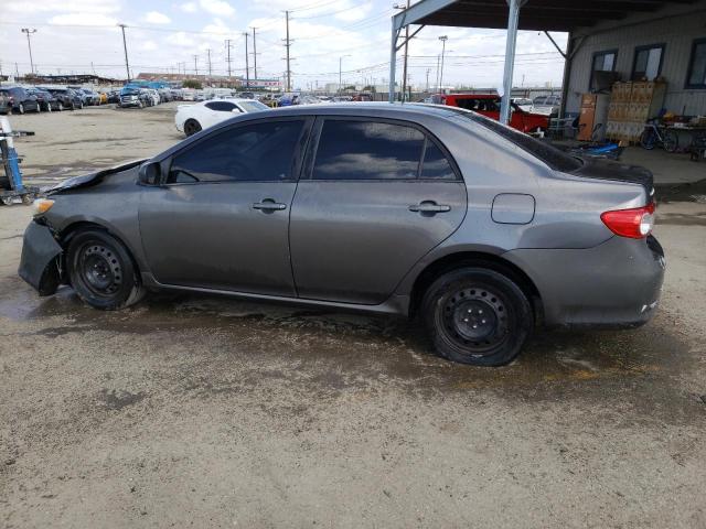 5YFBU4EE7CP058383 - 2012 TOYOTA COROLLA BASE GRAY photo 2