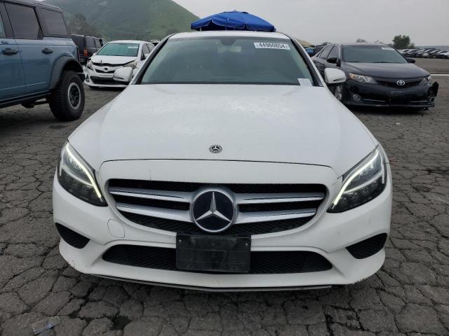 55SWF8DB4KU307726 - 2019 MERCEDES-BENZ C 300 WHITE photo 5