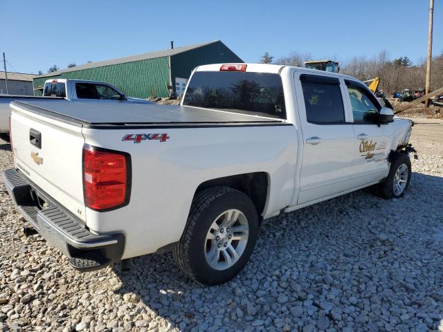 3GCUKREC1HG114356 - 2017 CHEVROLET SILVERADO K1500 LT WHITE photo 3