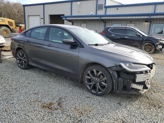 1C3CCCBB3FN566156 - 2015 CHRYSLER 200 S GRAY photo 4