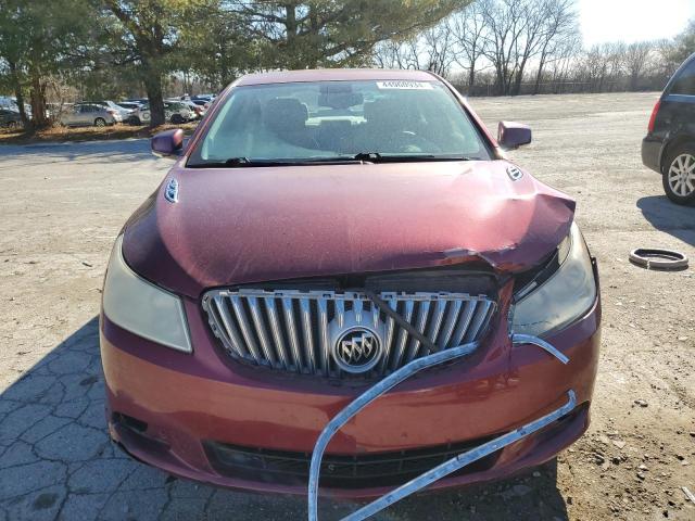 1G4GC5EG4AF239859 - 2010 BUICK LACROSSE CXL MAROON photo 5