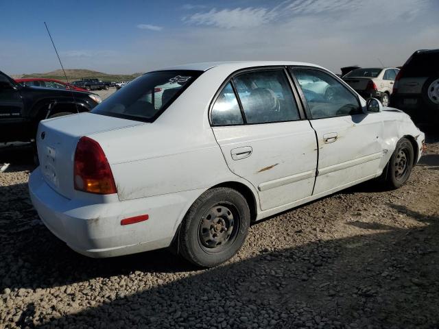 KMHCG45C13U460652 - 2003 HYUNDAI ACCENT GL WHITE photo 3