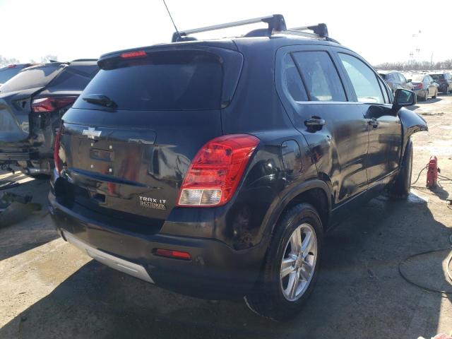 KL7CJLSB7FB237816 - 2015 CHEVROLET TRAX 1LT CHARCOAL photo 3