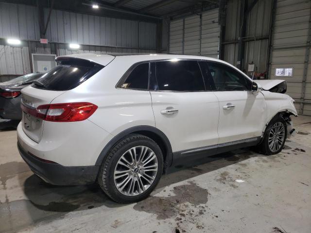 2LMPJ6LP5HBL52895 - 2017 LINCOLN MKX RESERVE Սպիտակ լուսանկար 3