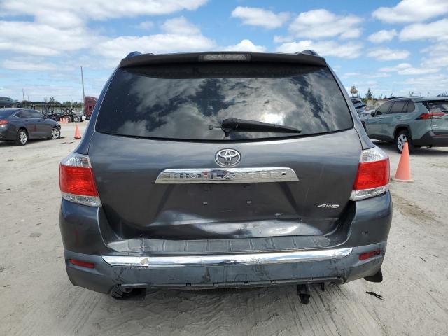 5TDBK3EHXBS072441 - 2011 TOYOTA HIGHLANDER BASE فحمي صورة 6