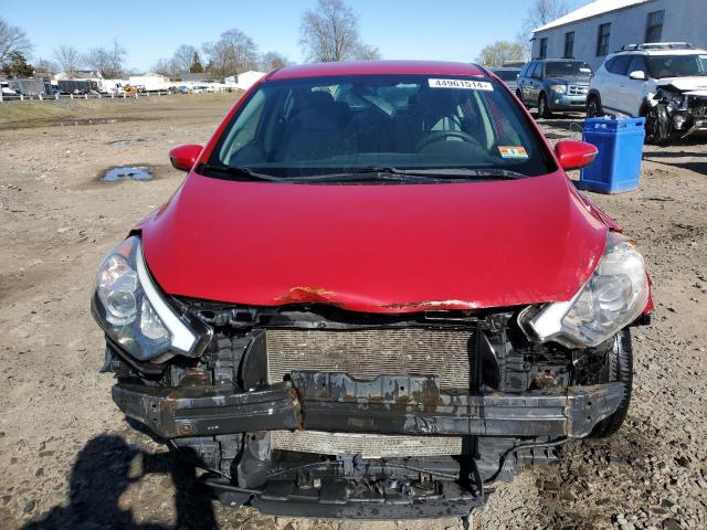 KNAFX4A67F5372458 - 2015 KIA FORTE LX RED photo 5