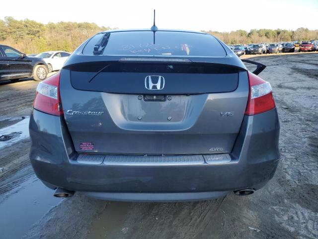 5J6TF2H58CL000543 - 2012 HONDA CROSSTOUR EXL ნაცრისფერი ფოტო 6