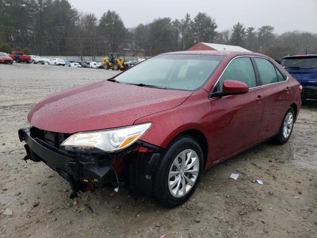 4T1BF1FK4GU587940 - 2016 TOYOTA CAMRY LE RED photo 1