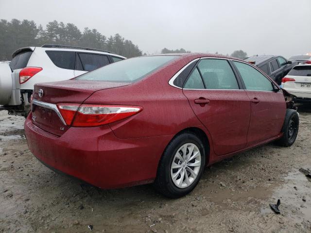 4T1BF1FK4GU587940 - 2016 TOYOTA CAMRY LE RED photo 3