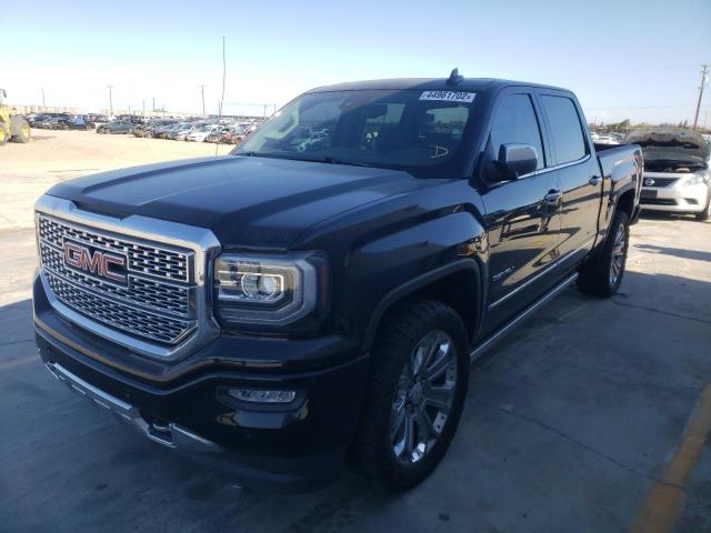 3GTU2PEJ0JG591112 - 2018 GMC SIERRA K1500 DENALI BLACK photo 2