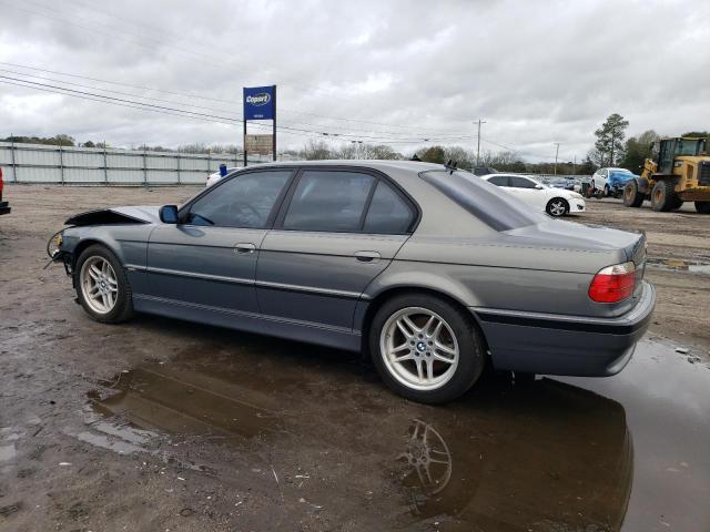 WBAGG83411DN82950 - 2001 BMW 740 I AUTOMATIC CHARCOAL photo 2